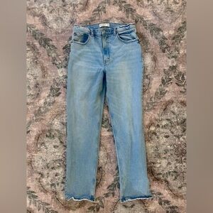 Abercrombie & Fitch Light Blue Straight Leg Jeans